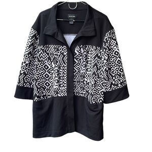 Focus 2000 size 16 over sized blazer jacket